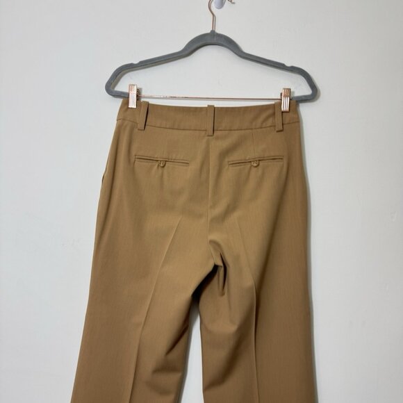 Trina Turk Women’s Straight Leg Trousers Pants Size 4 High Rise Stretch Pockets - Picture 4 of 6